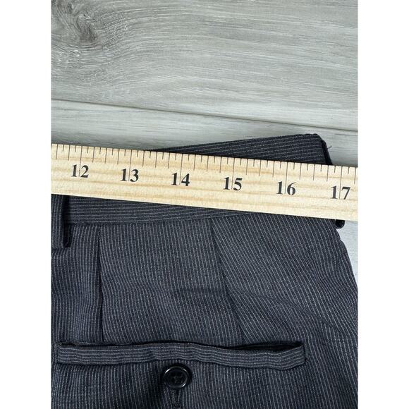 Graham & Gunn Bespoke‎ Men’s Grey Pinstripe Wool Suit Sz 42 R Pants 33x27 2012 - Picture 13 of 16